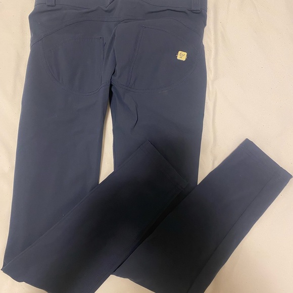 Navy Blue Freddy WR. UP Pants Brand New - Picture 3 of 3